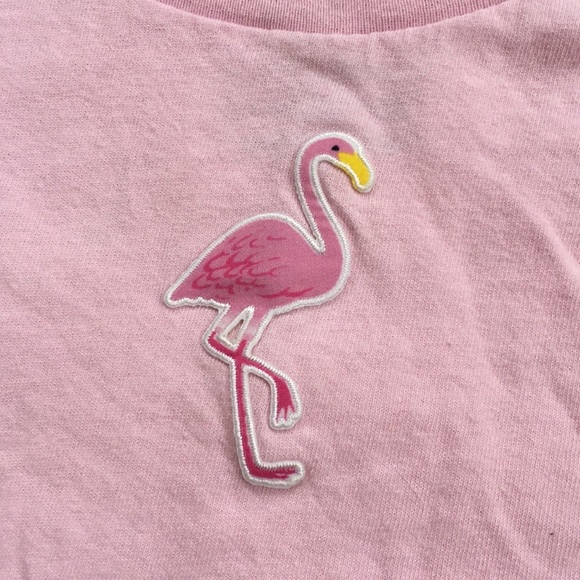 Pink Flamingo Girls Gildan T-Shirt - Picture 3 of 7